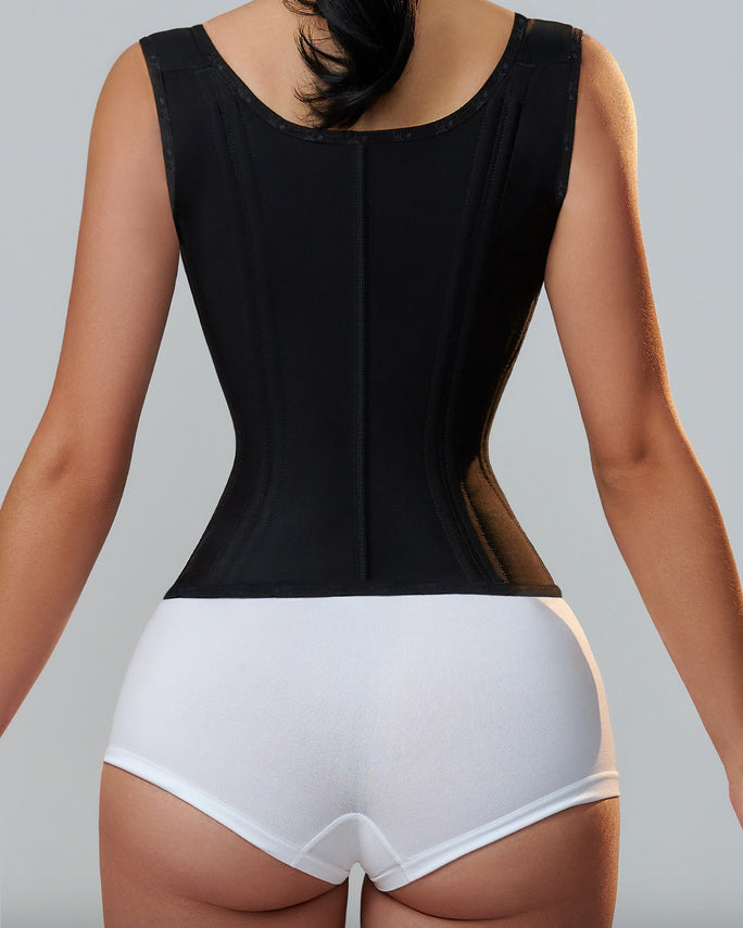 SKYNN® Waist Trainer for Women Body Shaper Corset Vest Tank Top with Steel Bones