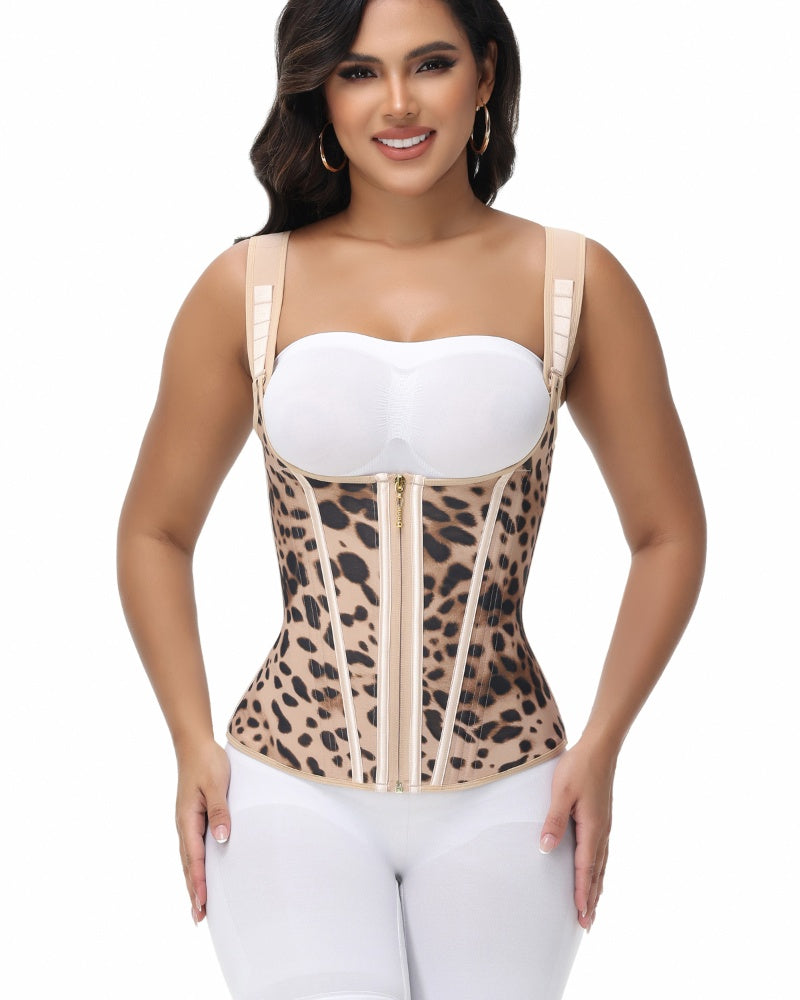 SKYNN® Waist Trainer for Women Body Shaper Corset Vest Tank Top with Steel Bones