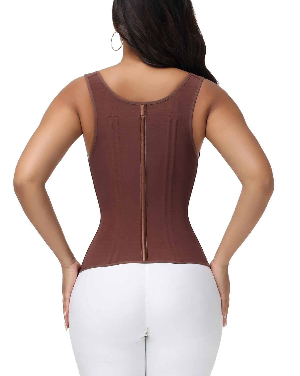 SKYNN® Waist Trainer for Women Body Shaper Corset Vest Tank Top with Steel Bones