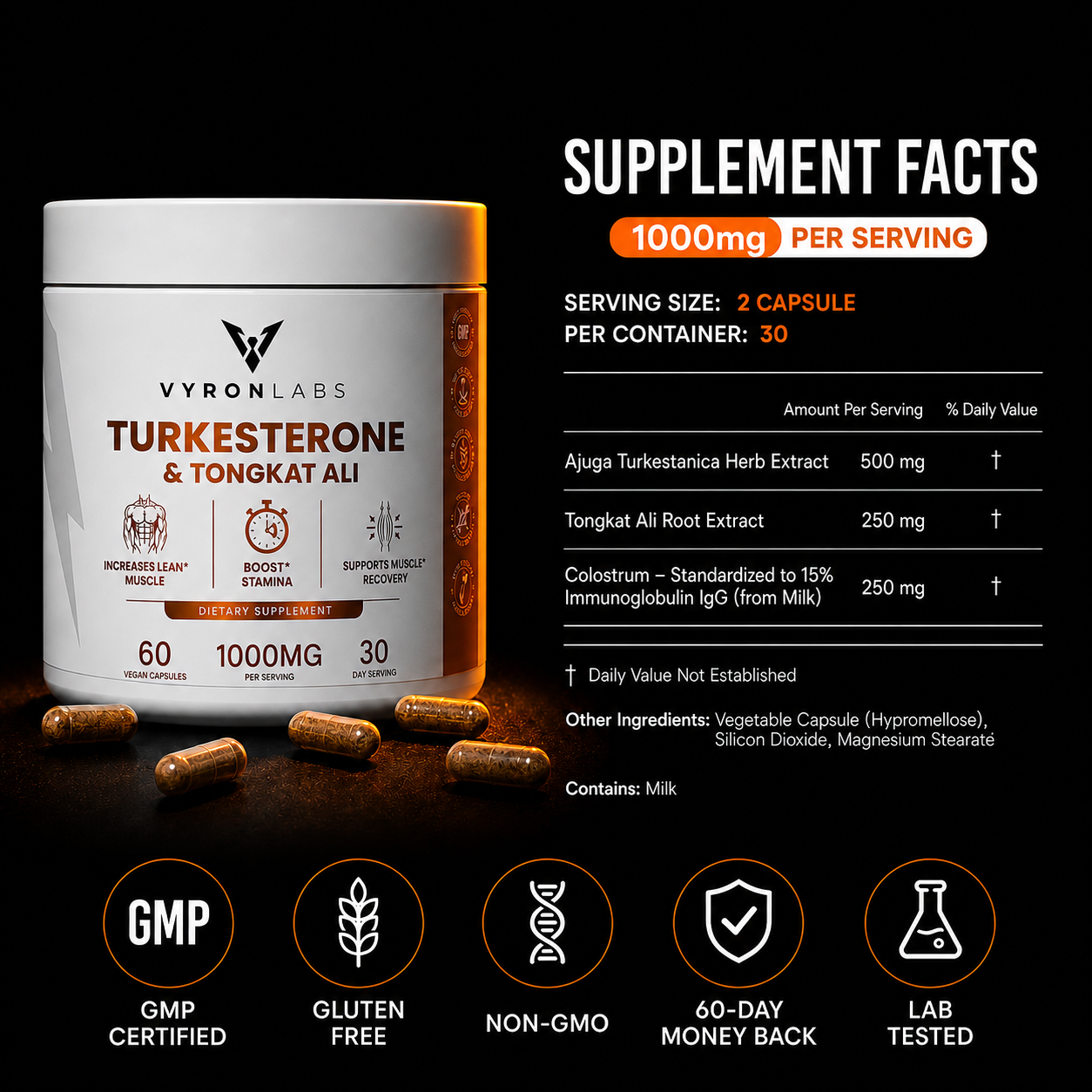 VyronLabs® - Turkesterone & Tongkat Ali