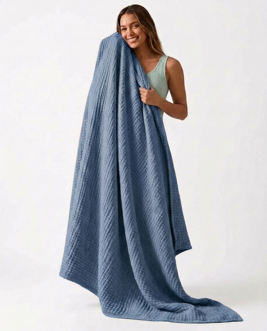 SKYNN Muslin Cotton Blanket "Secret Offer" (B1G1)
