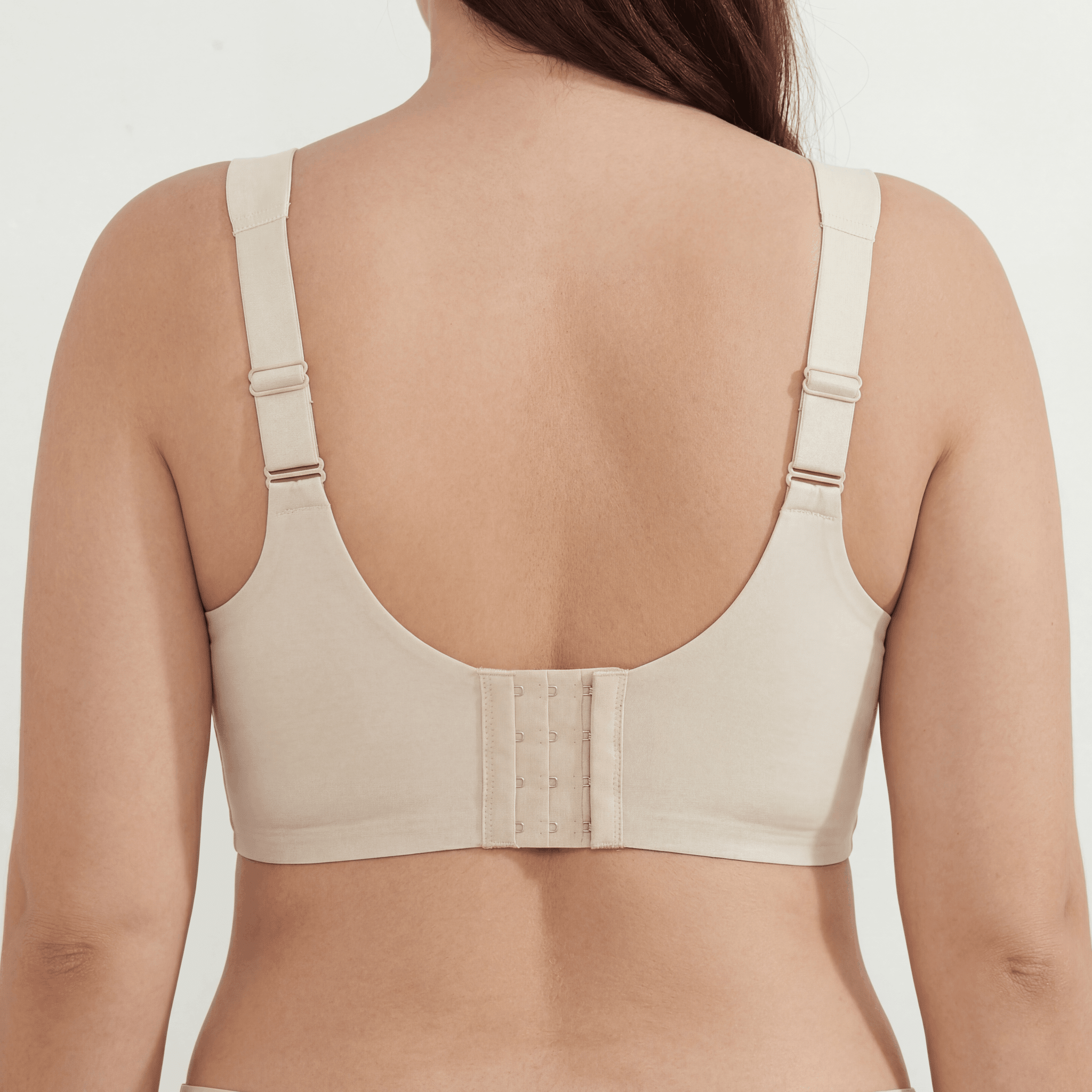 Deep V Mesh Full Coverage Bra