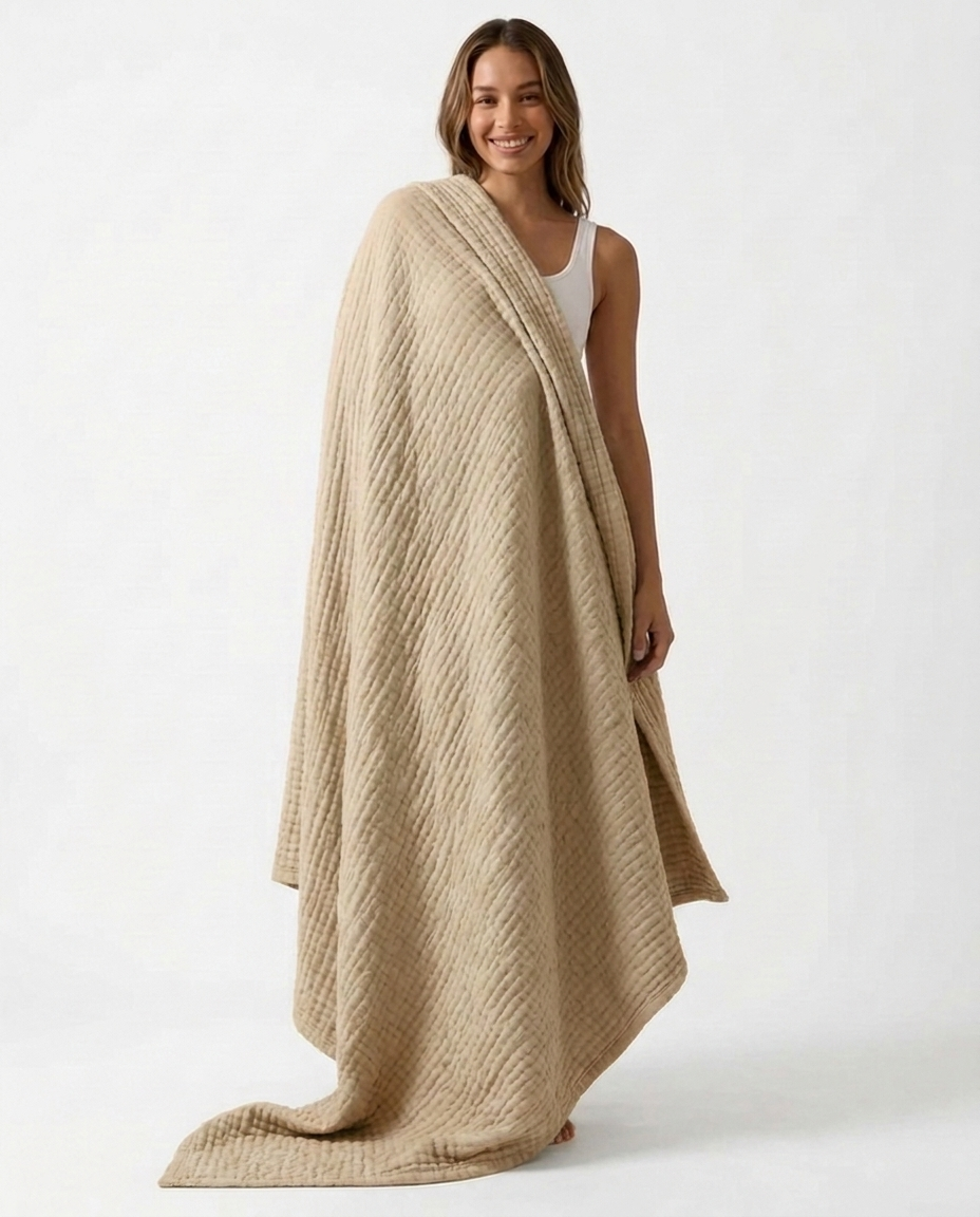 SKYNN Muslin Cotton Blanket "Secret Offer" (B1G1)