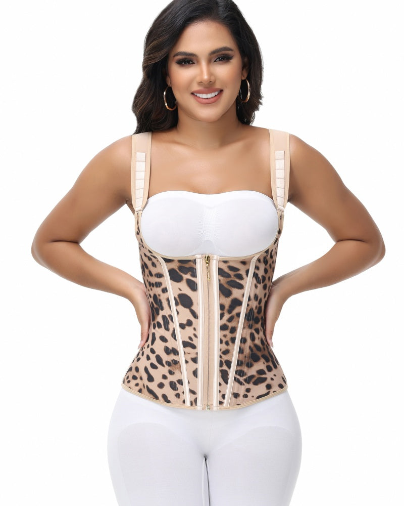 SKYNN® Waist Trainer for Women Body Shaper Corset Vest Tank Top with Steel Bones
