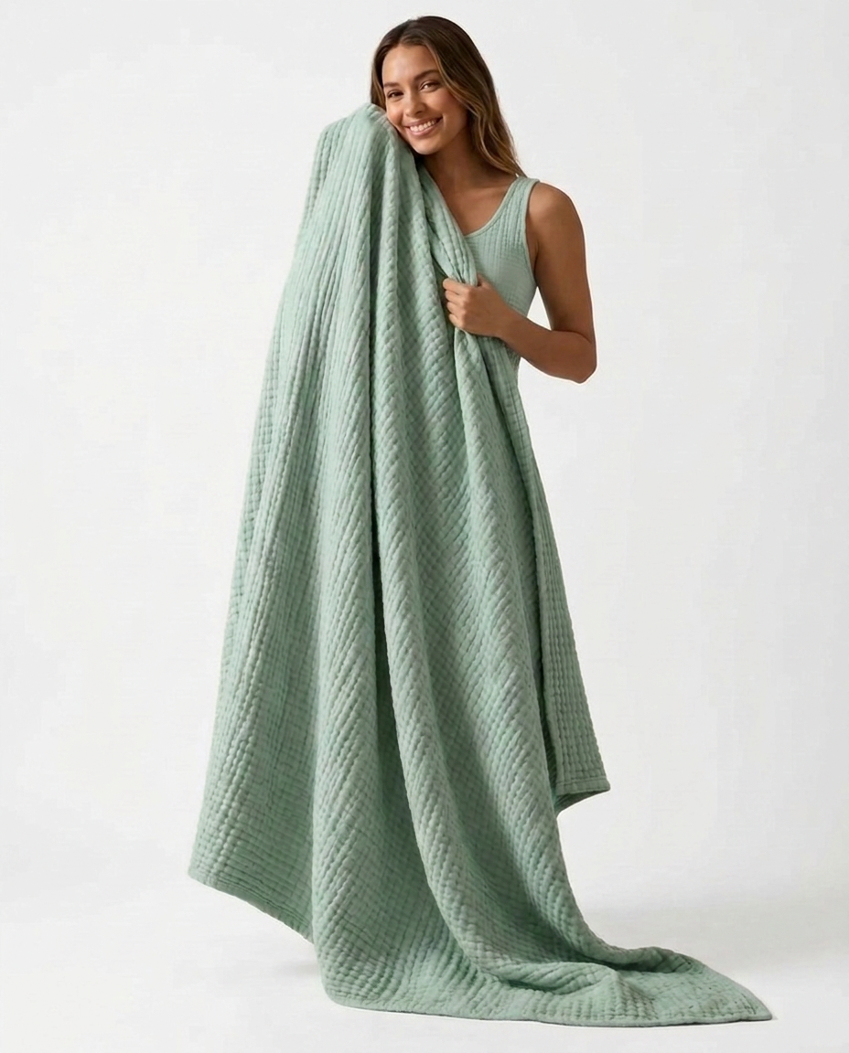 SKYNN Muslin Cotton Blanket "Secret Offer" (B1G1)