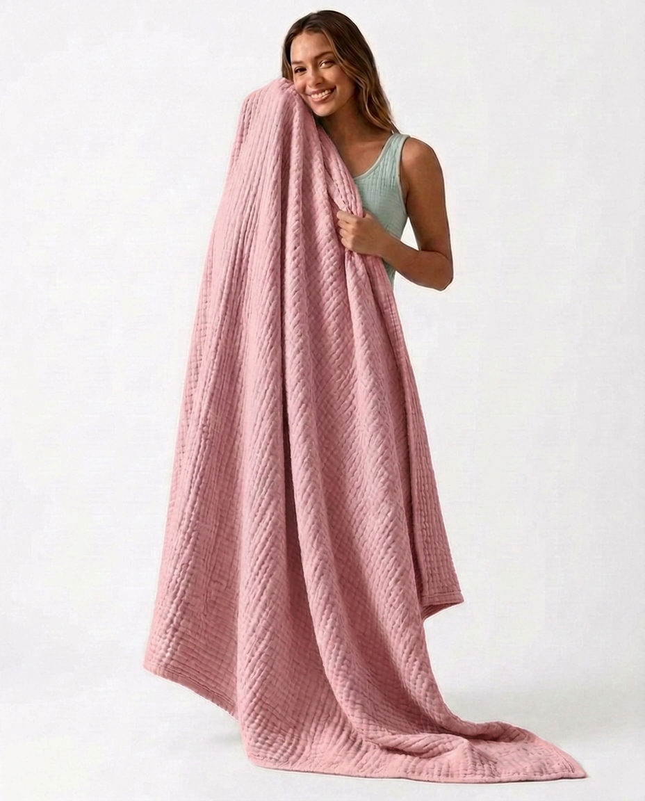 SKYNN Muslin Cotton Blanket "Secret Offer" (B1G1)
