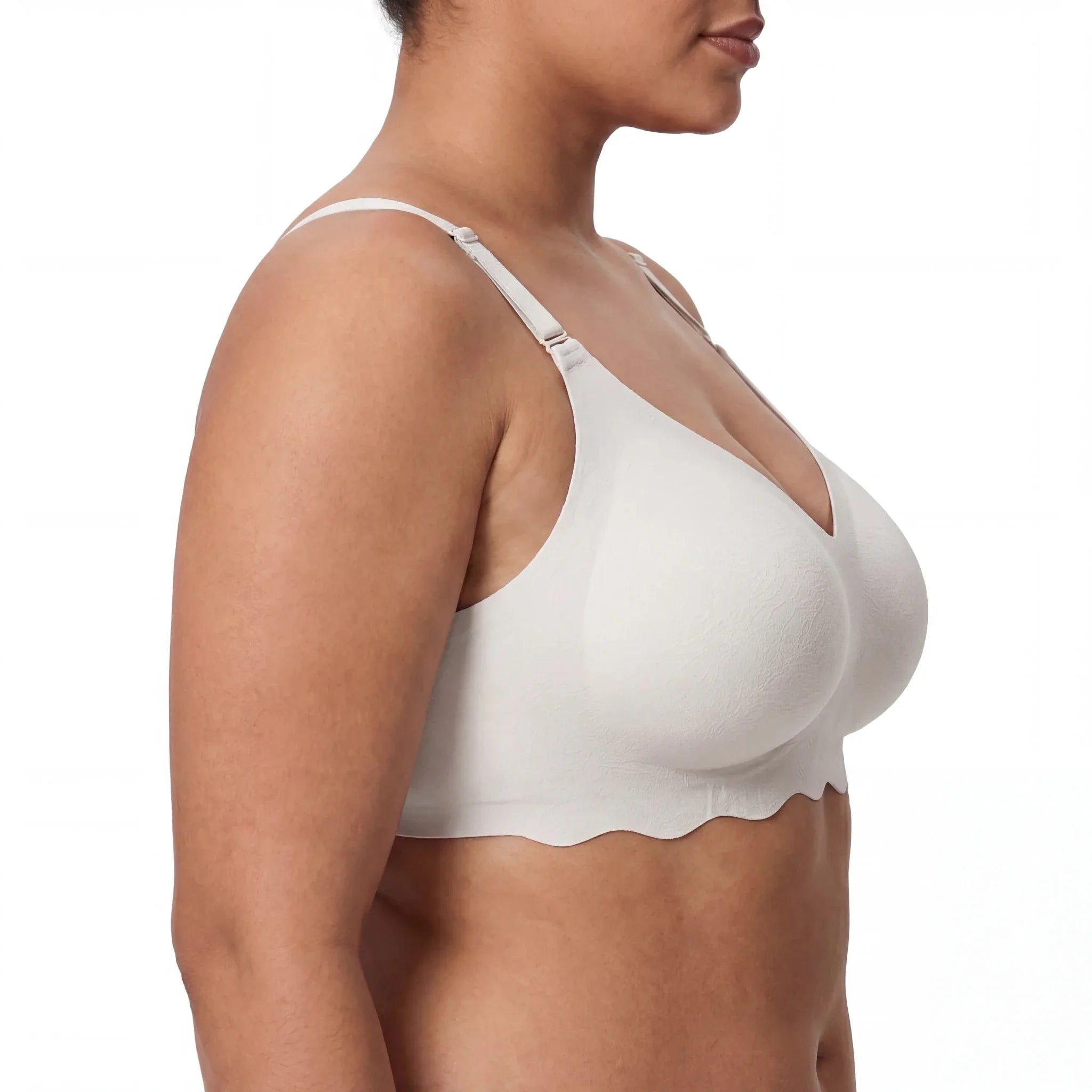Scalloped Band Comfort Bra