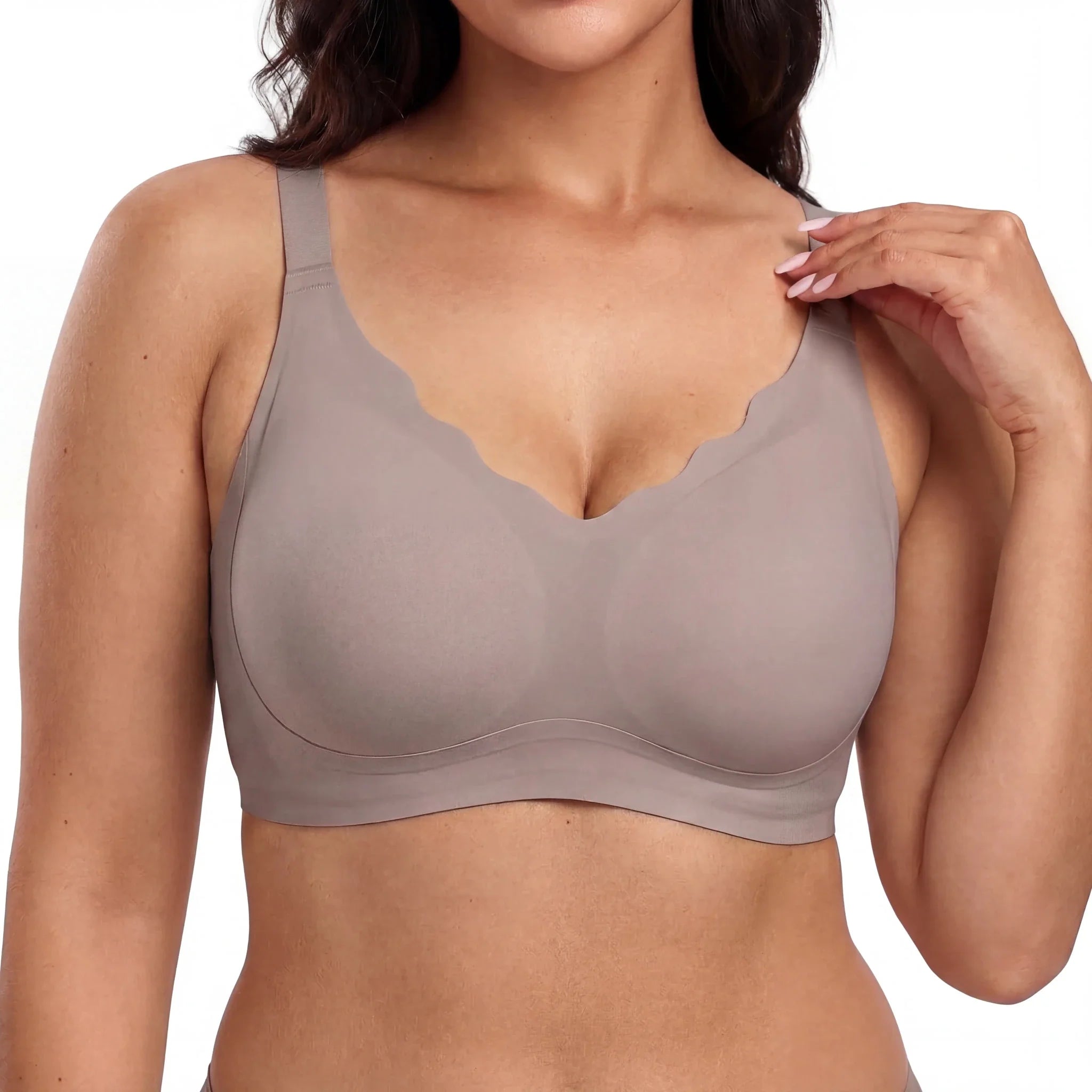 Scalloped Structured Lift Bra