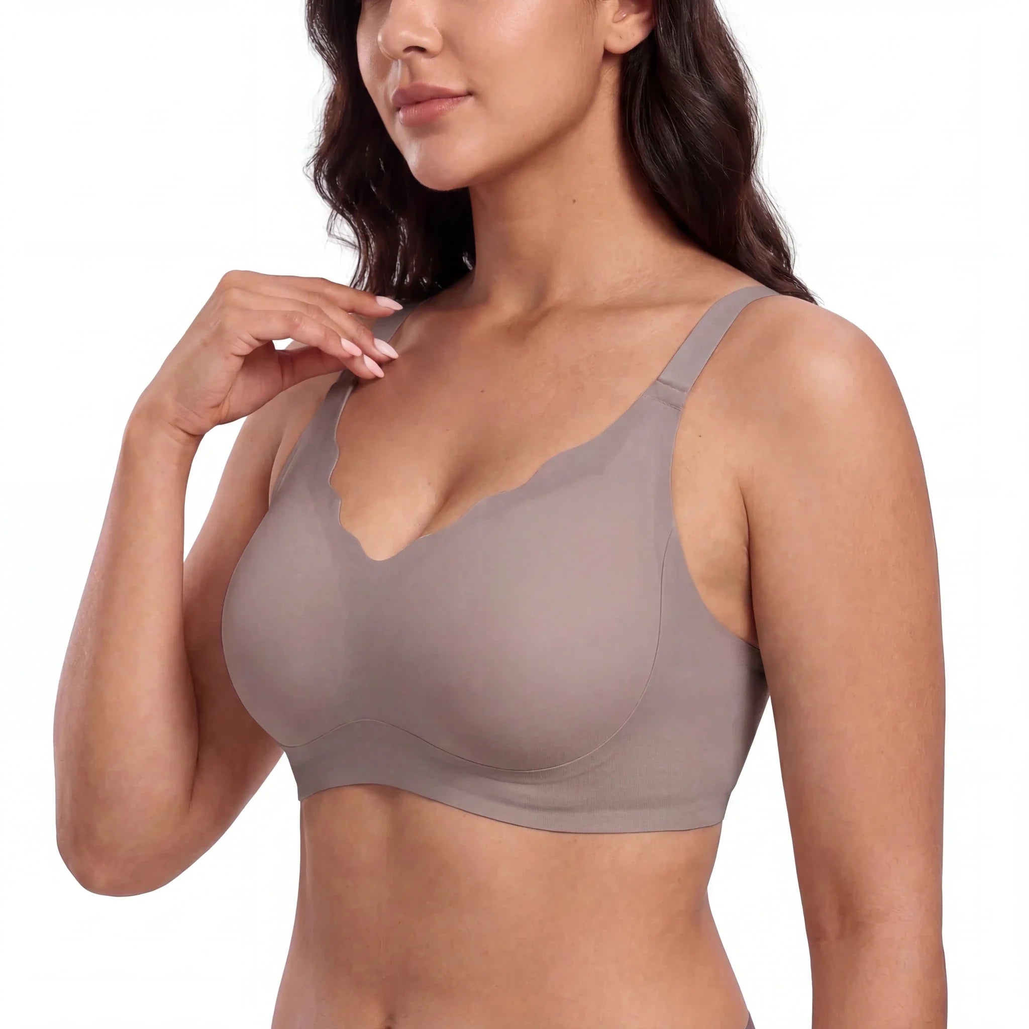 Scalloped Structured Lift Bra
