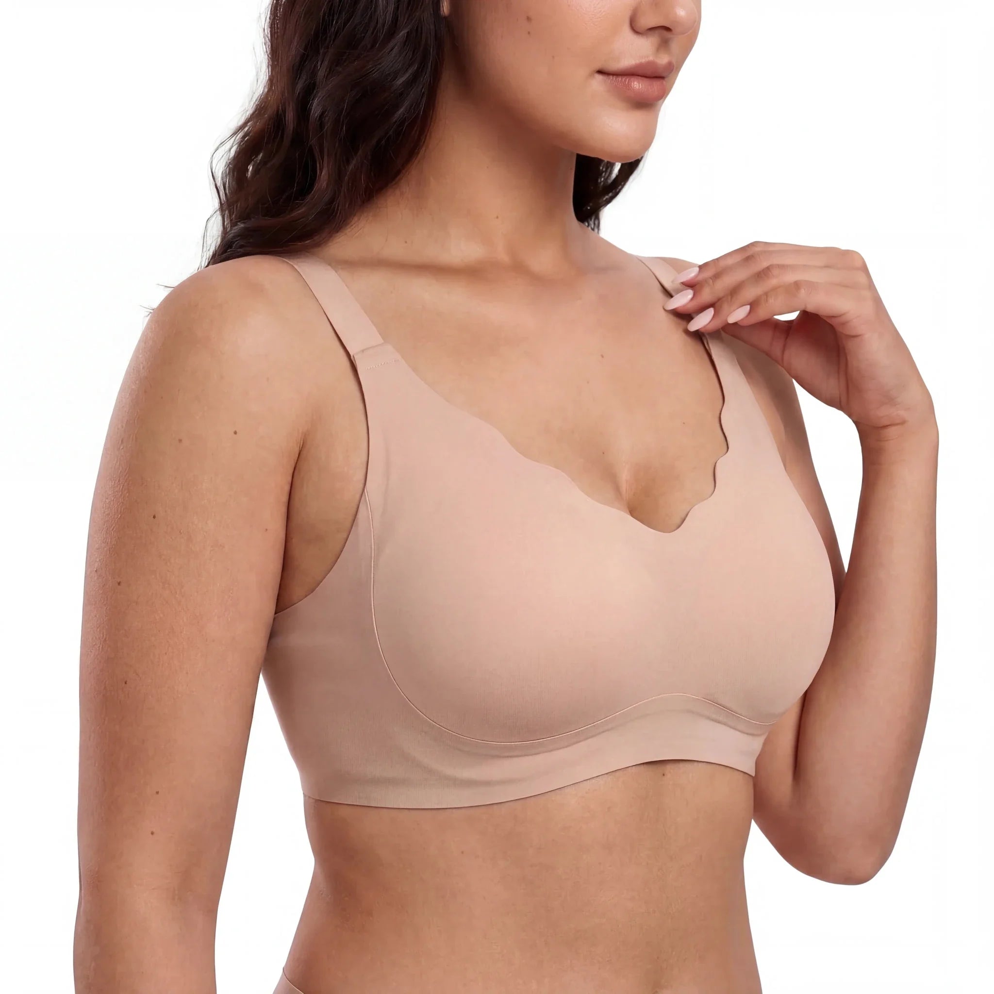 Scalloped Structured Lift Bra