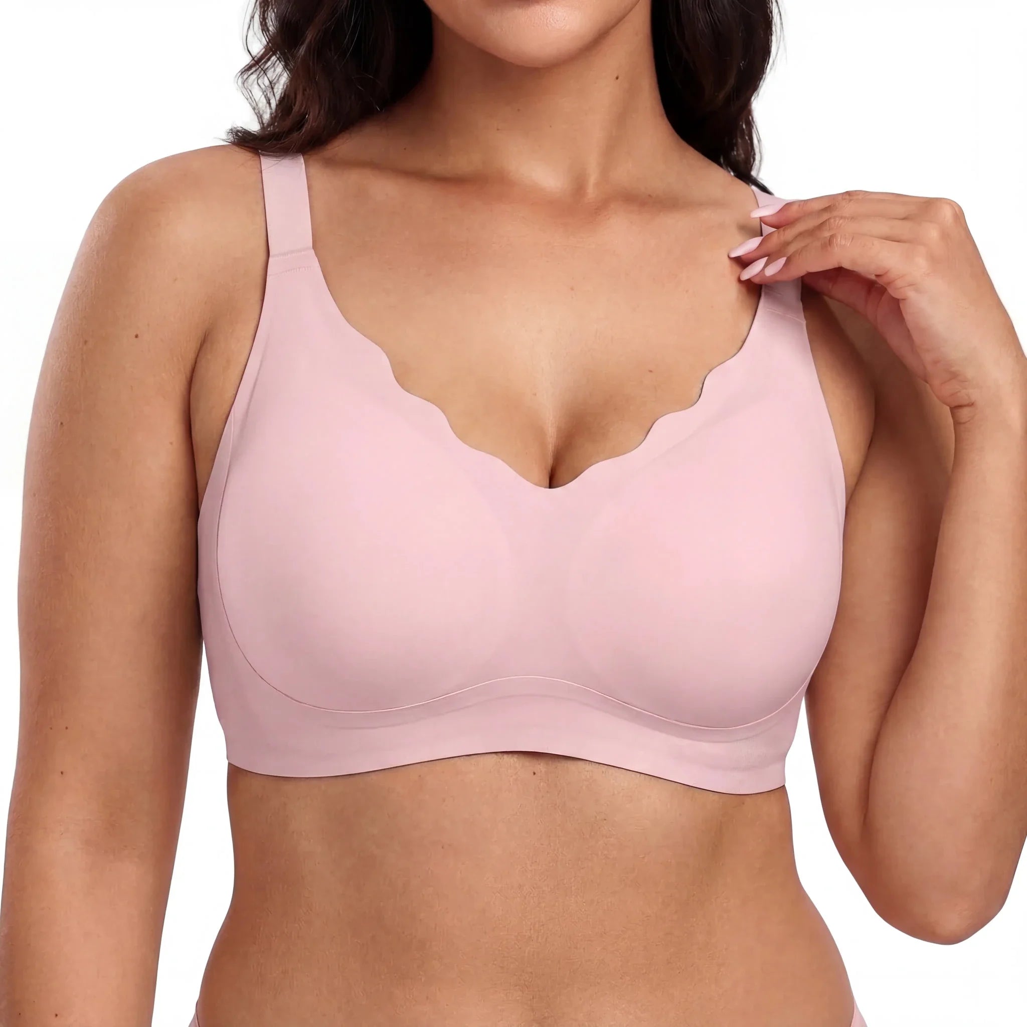Scalloped Structured Lift Bra