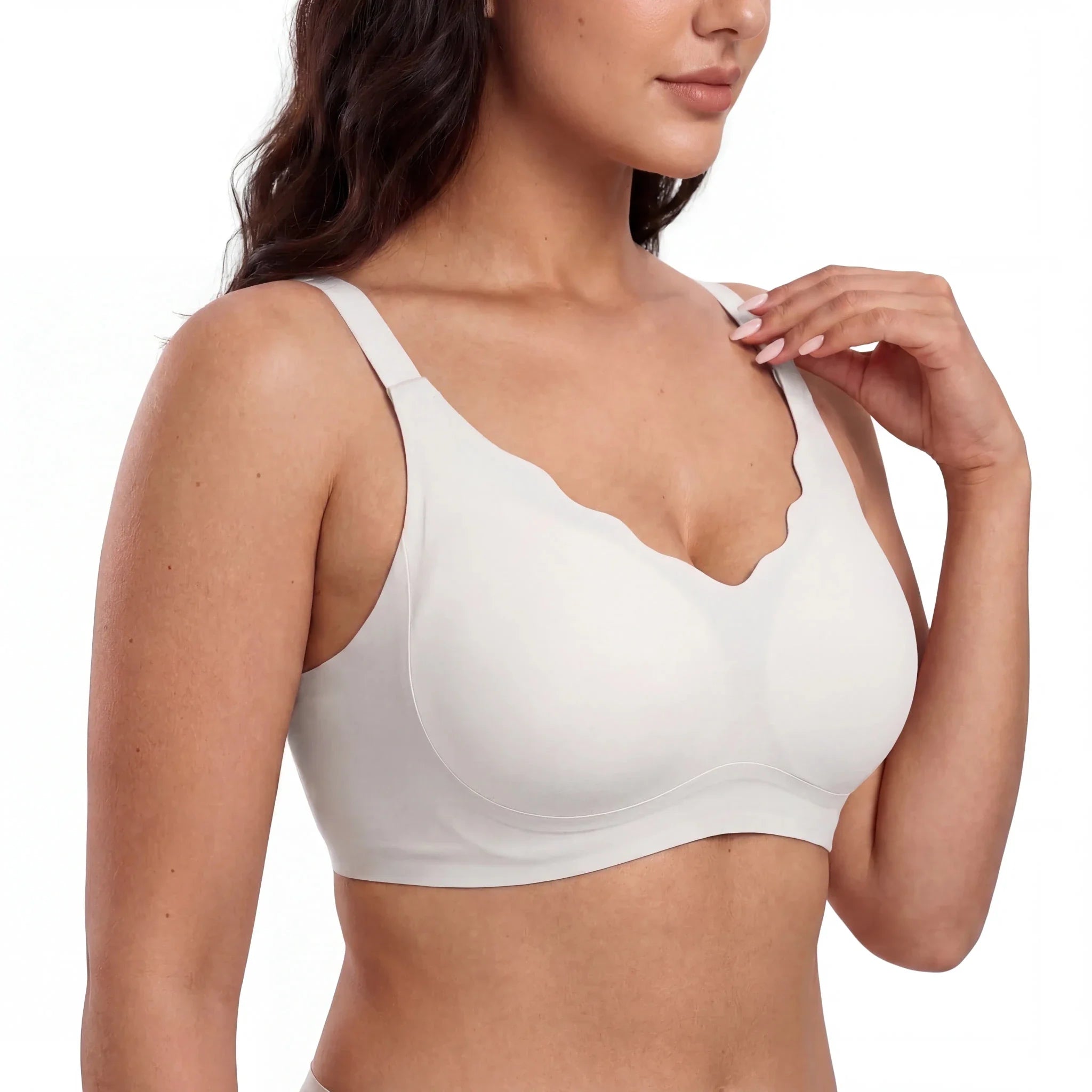 Scalloped Structured Lift Bra