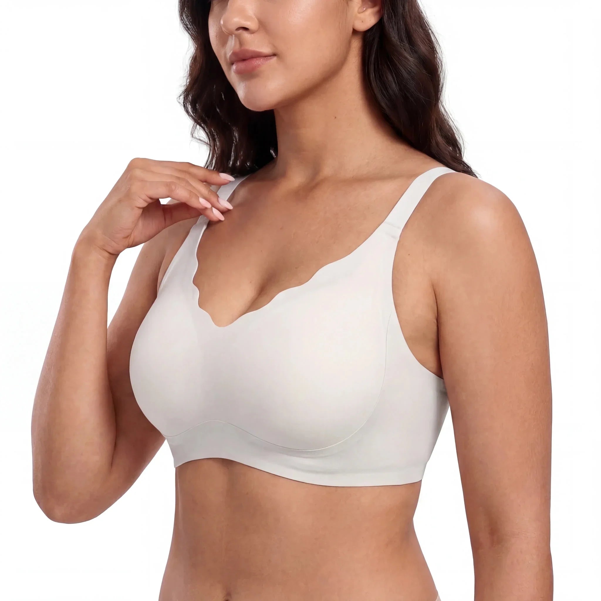 Scalloped Structured Lift Bra