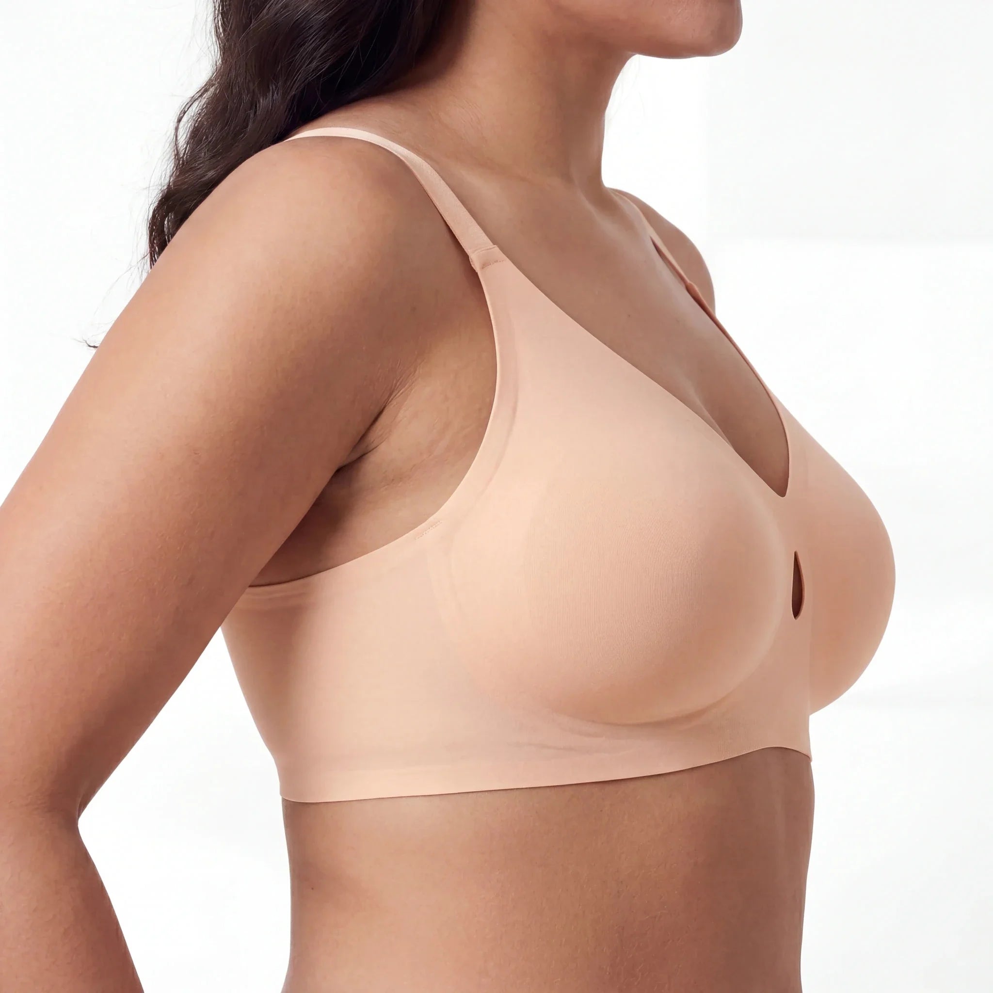 V-Neck Breathable Comfort Bra
