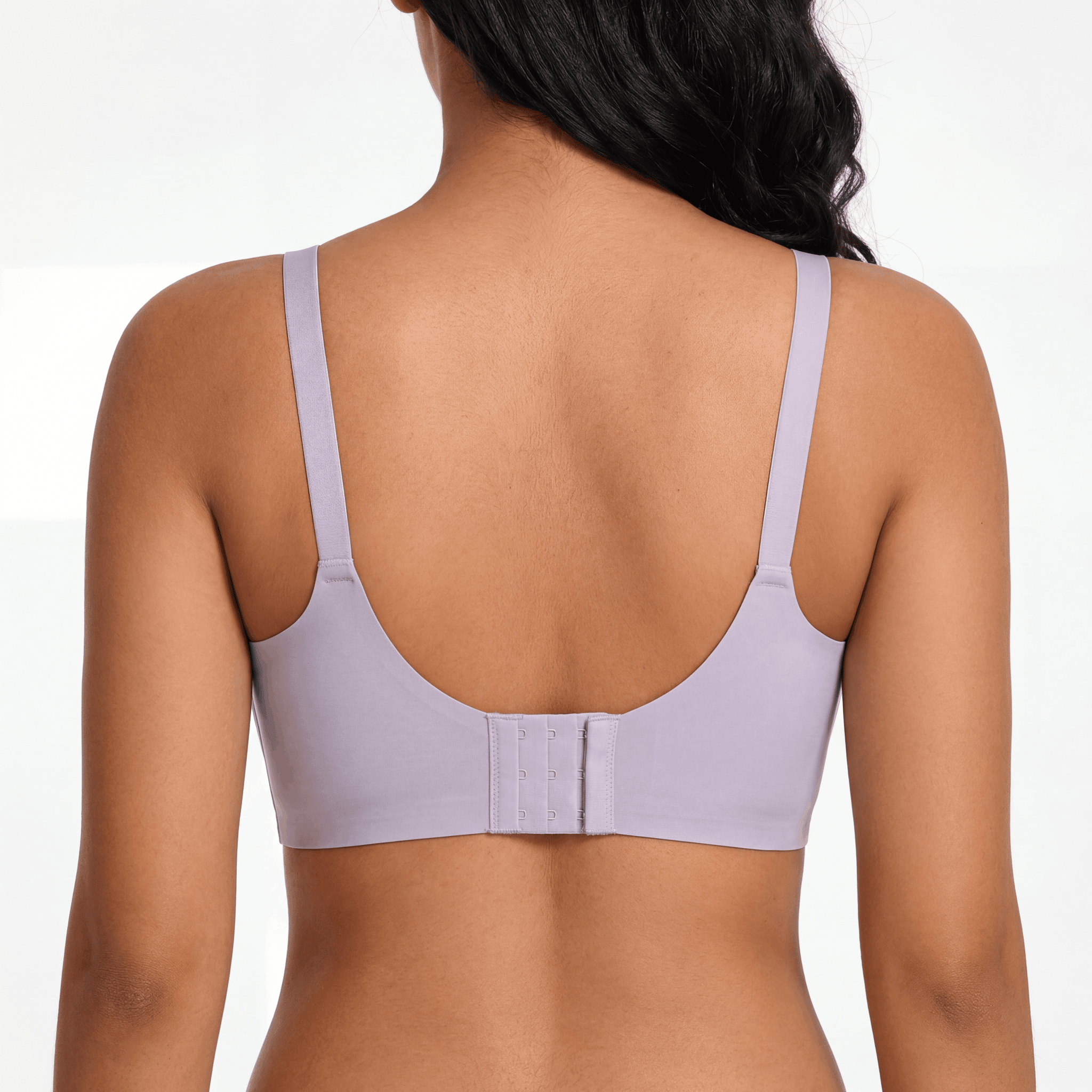 V-Neck Mesh Detail Bra