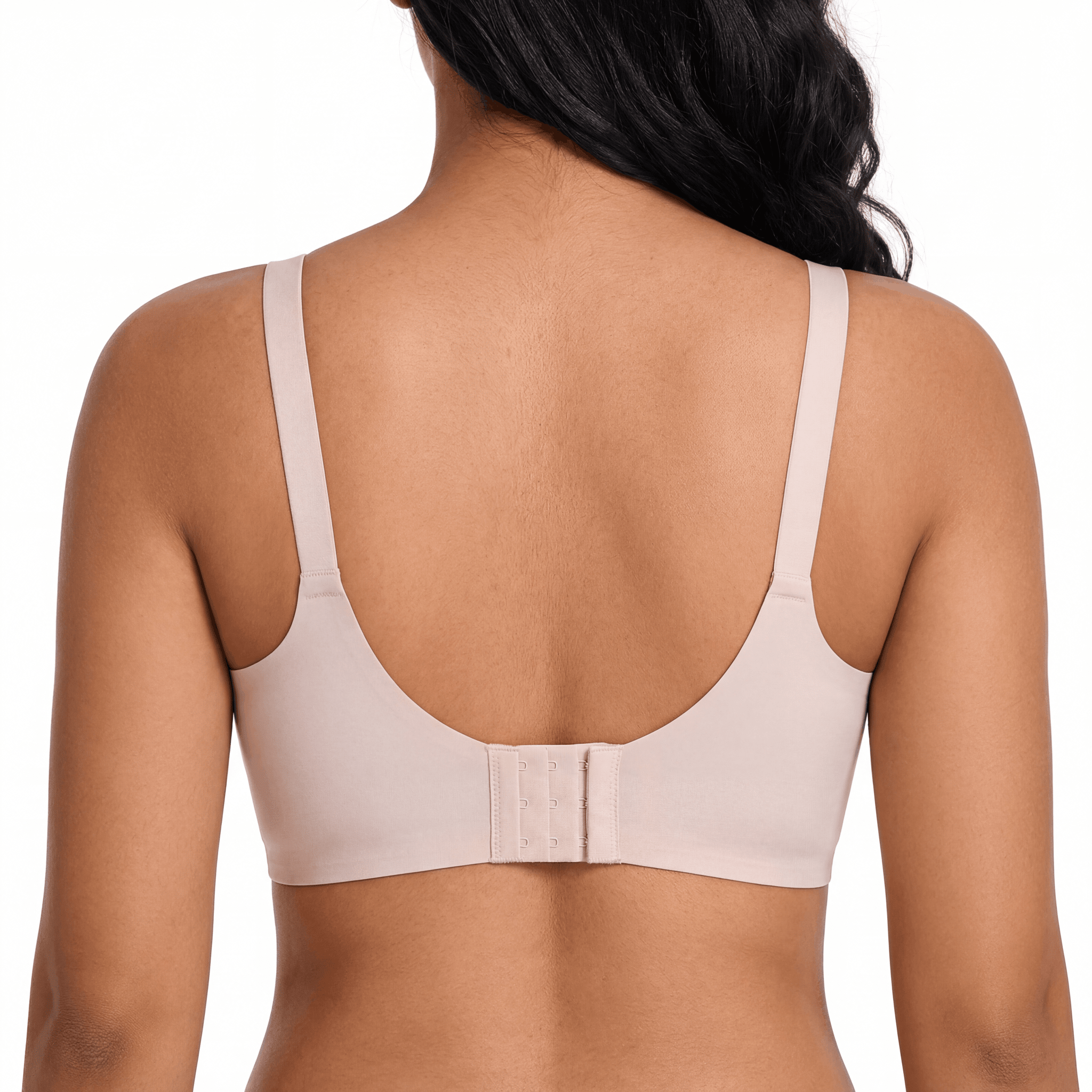 V-Neck Mesh Detail Bra