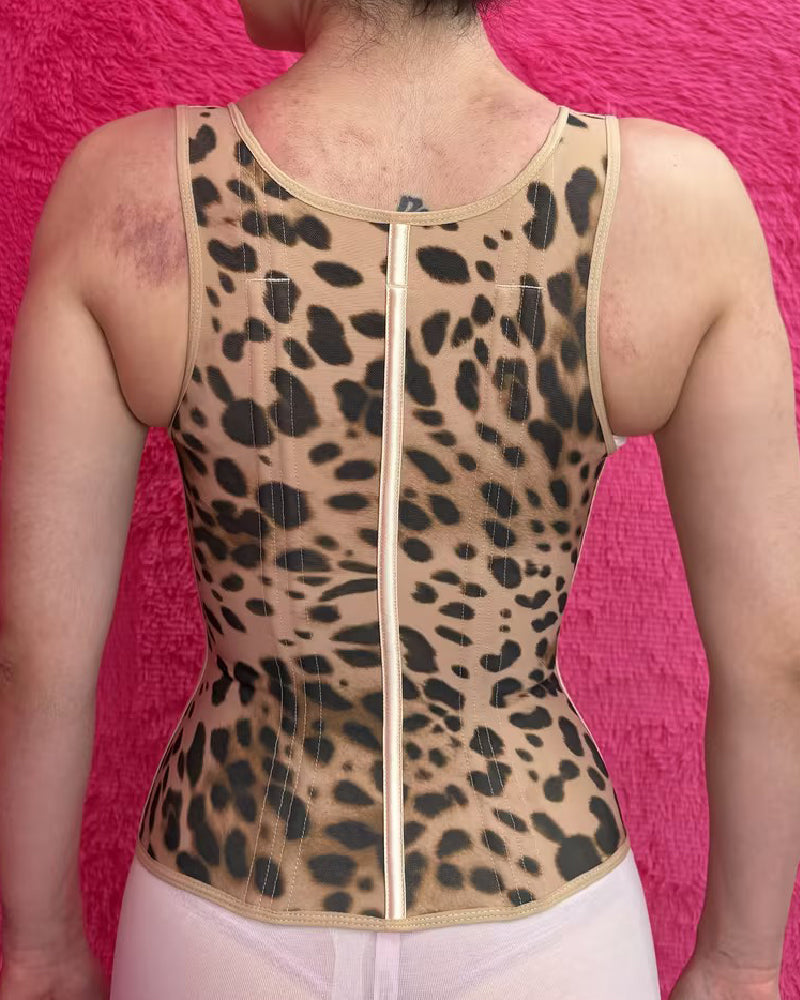 SKYNN® Waist Trainer for Women Body Shaper Corset Vest Tank Top with Steel Bones