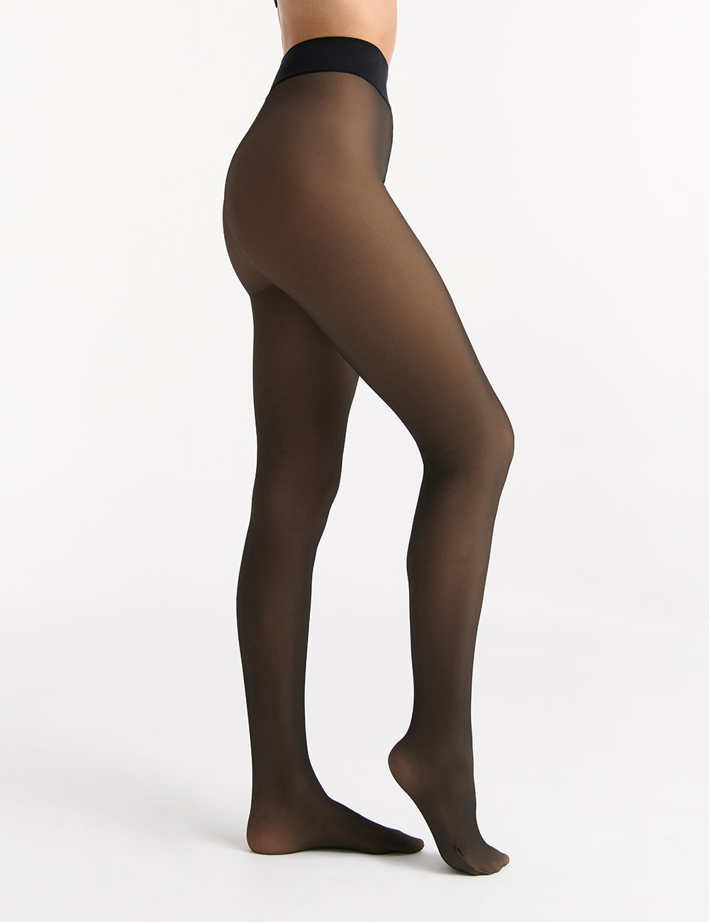 SKYNN Sheer Fleece Lined Opaque