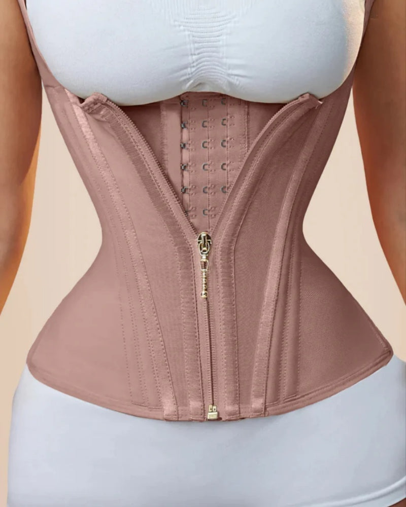 SKYNN® Waist Trainer for Women Body Shaper Corset Vest Tank Top with Steel Bones