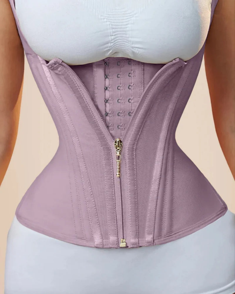 SKYNN® Waist Trainer for Women Body Shaper Corset Vest Tank Top with Steel Bones