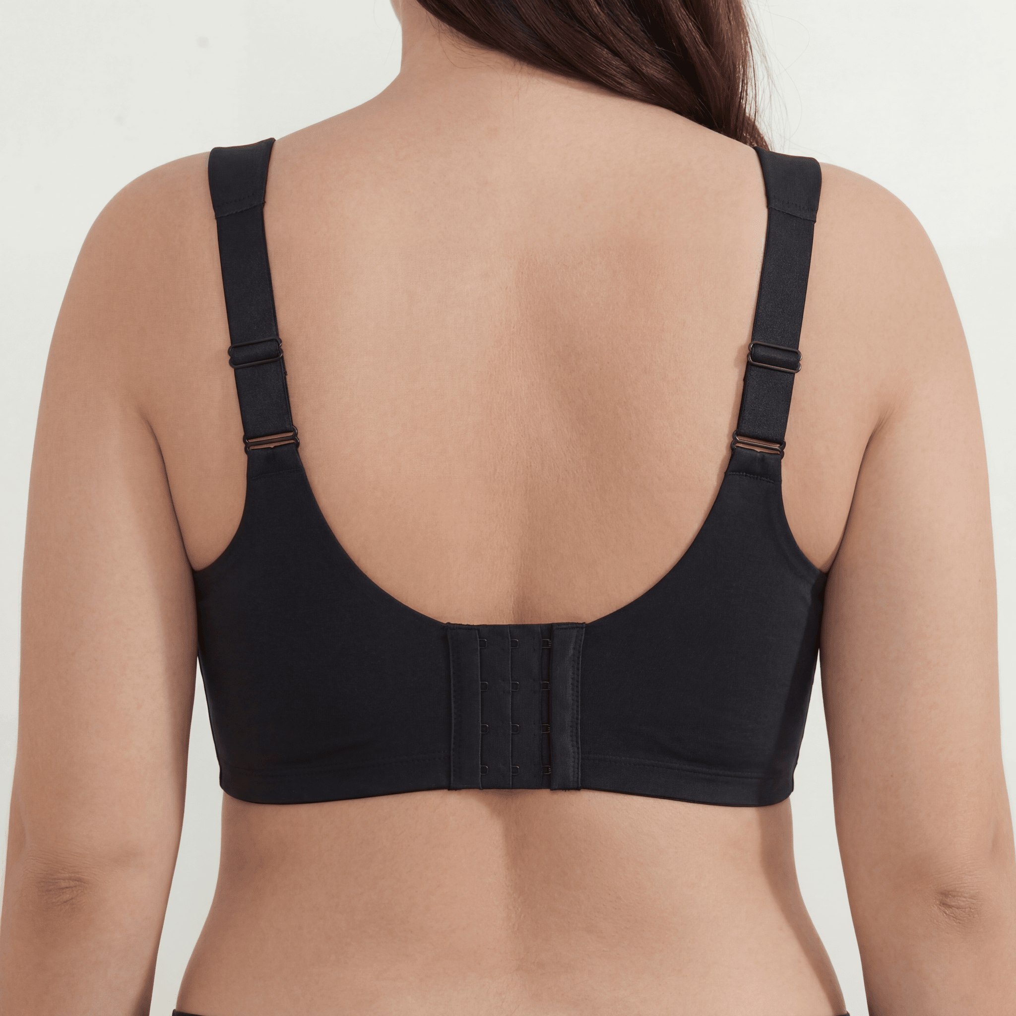 Deep V Mesh Full Coverage Bra
