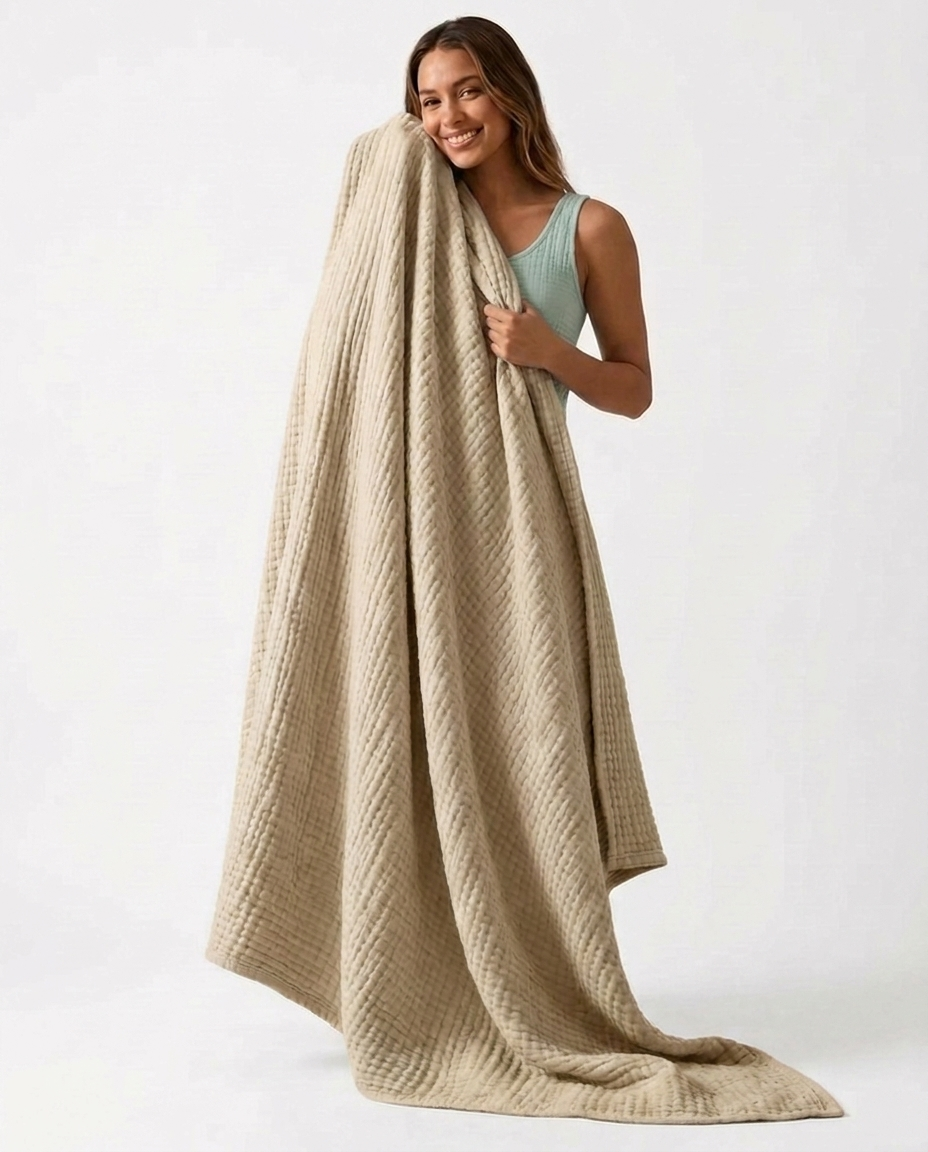 SKYNN Muslin Cotton Blanket "Secret Offer" (B1G1)