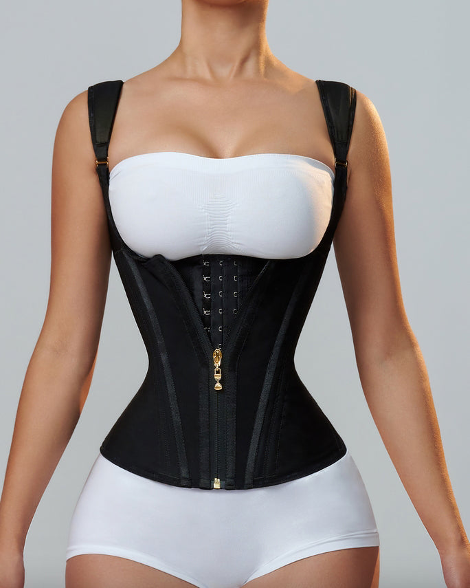SKYNN® Waist Trainer for Women Body Shaper Corset Vest Tank Top with Steel Bones