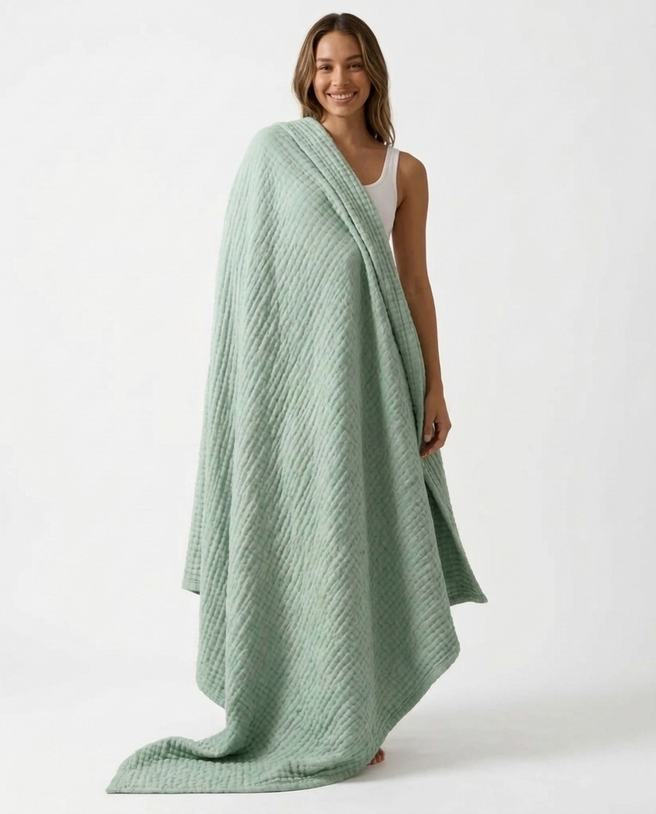 SKYNN Muslin Cotton Blanket "Secret Offer" (B1G1)