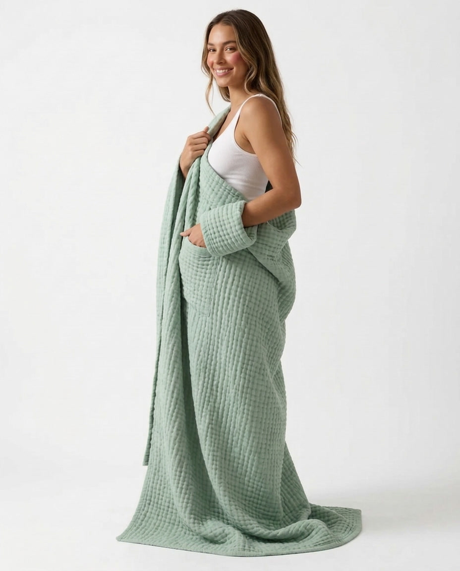 SKYNN Muslin Cotton Blanket "Secret Offer" (B1G1)