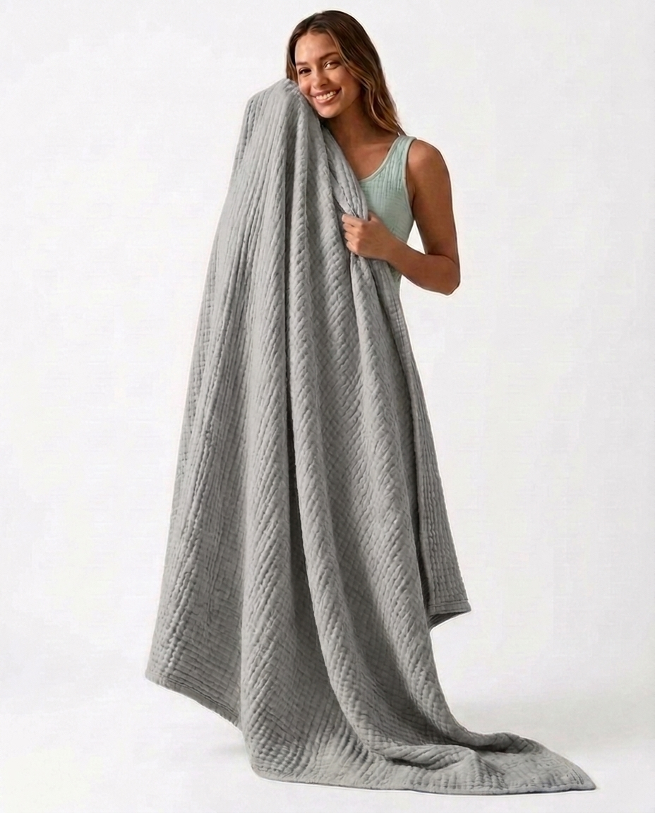 SKYNN Muslin Cotton Blanket "Secret Offer" (B1G1)
