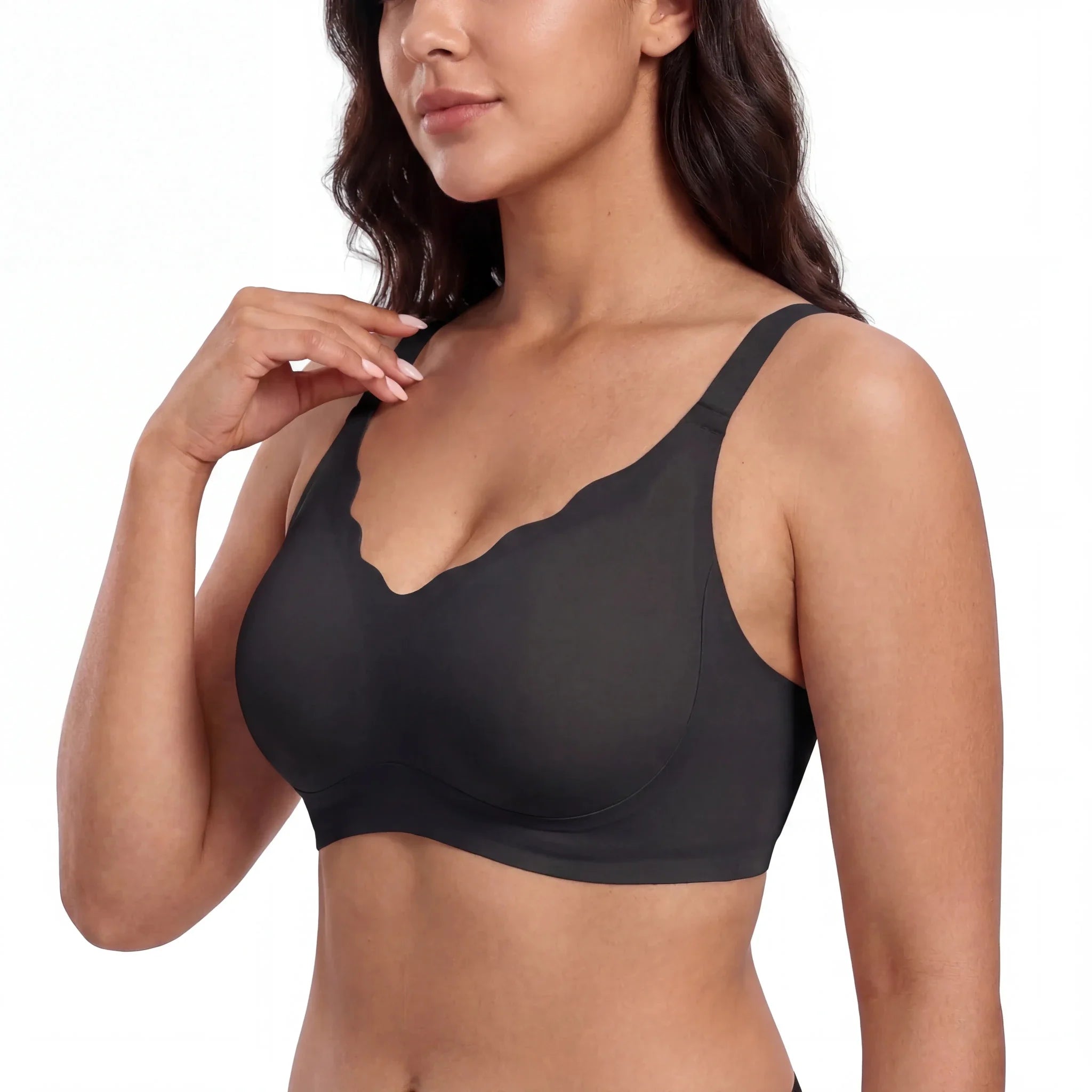 Scalloped Structured Lift Bra