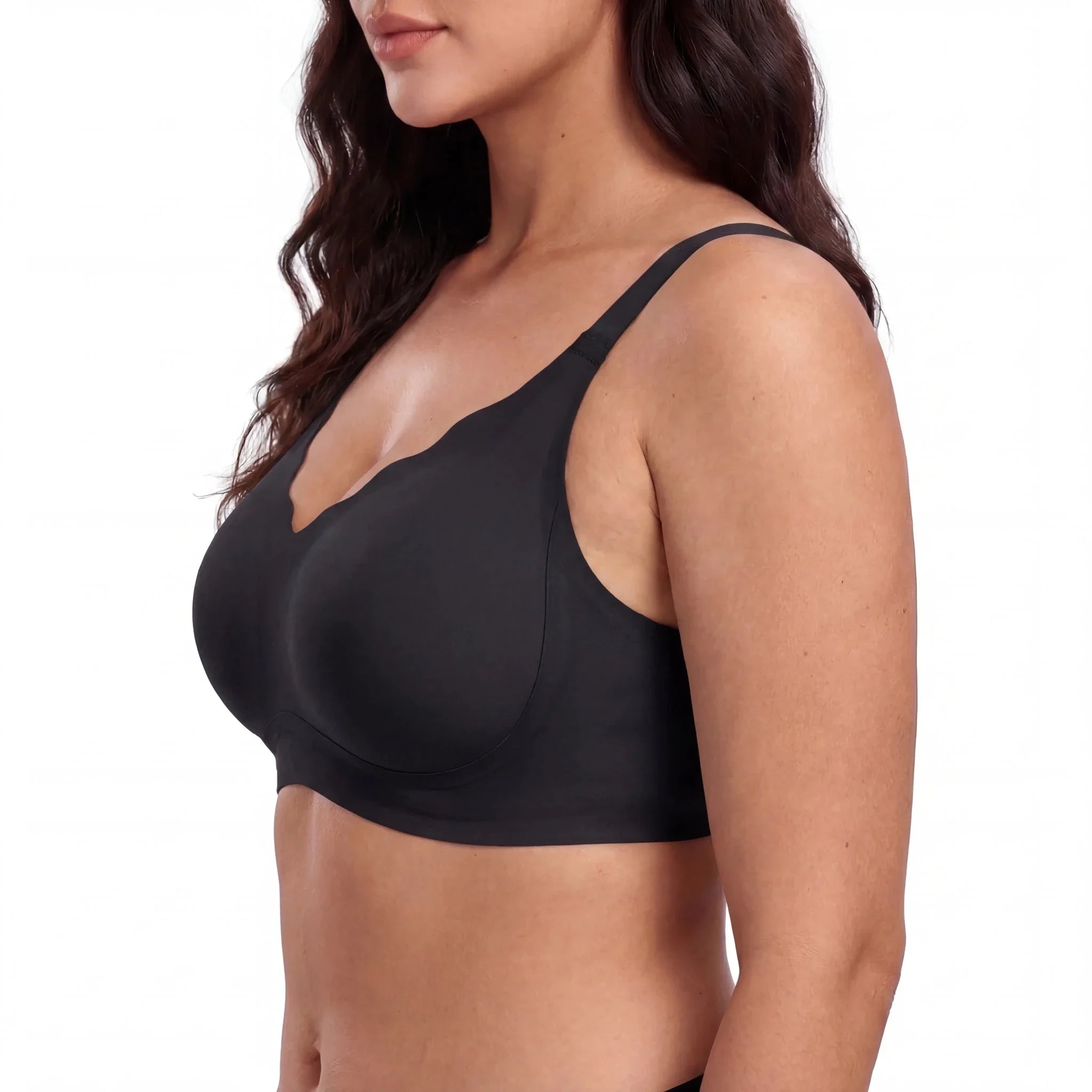 Scalloped Structured Lift Bra
