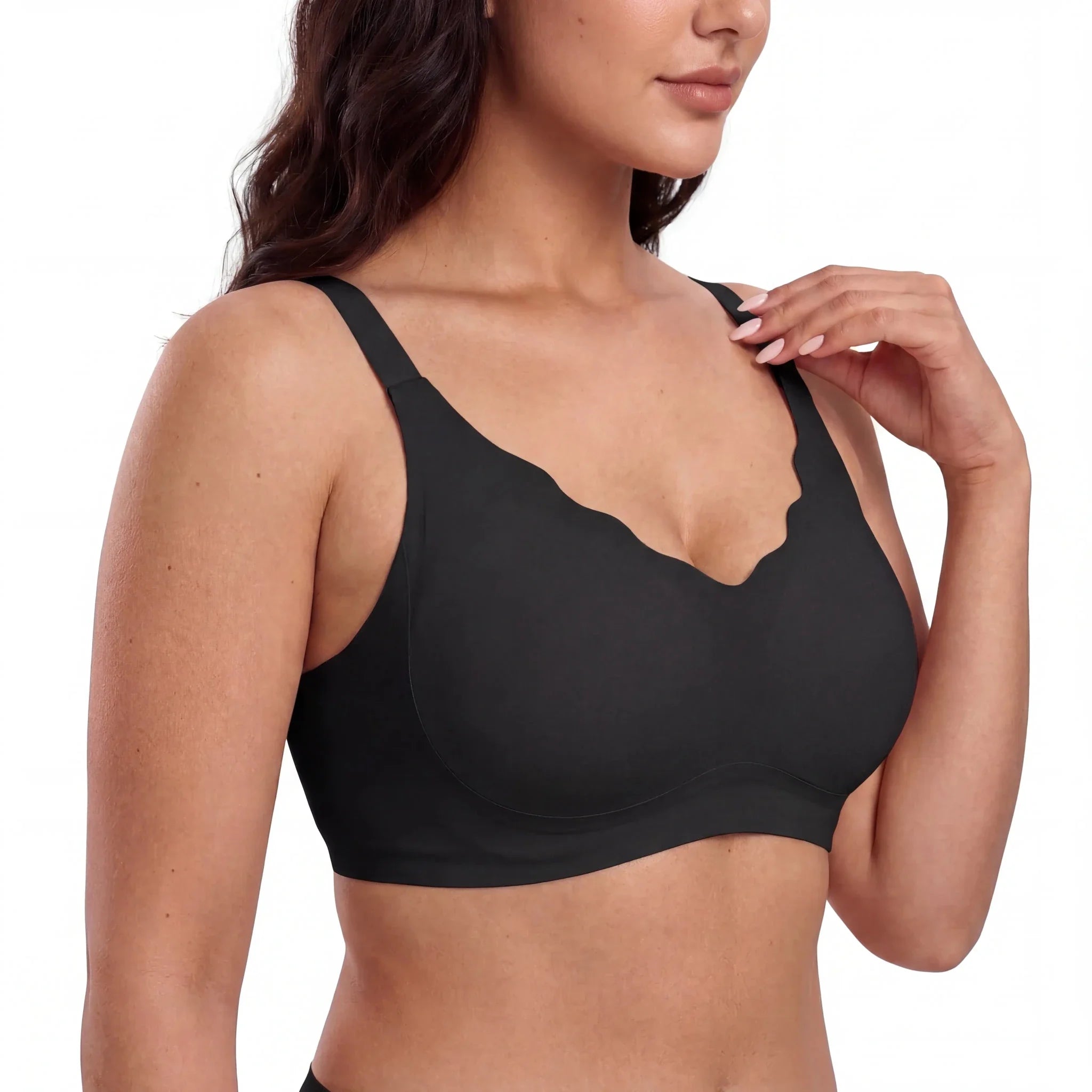 Scalloped Structured Lift Bra