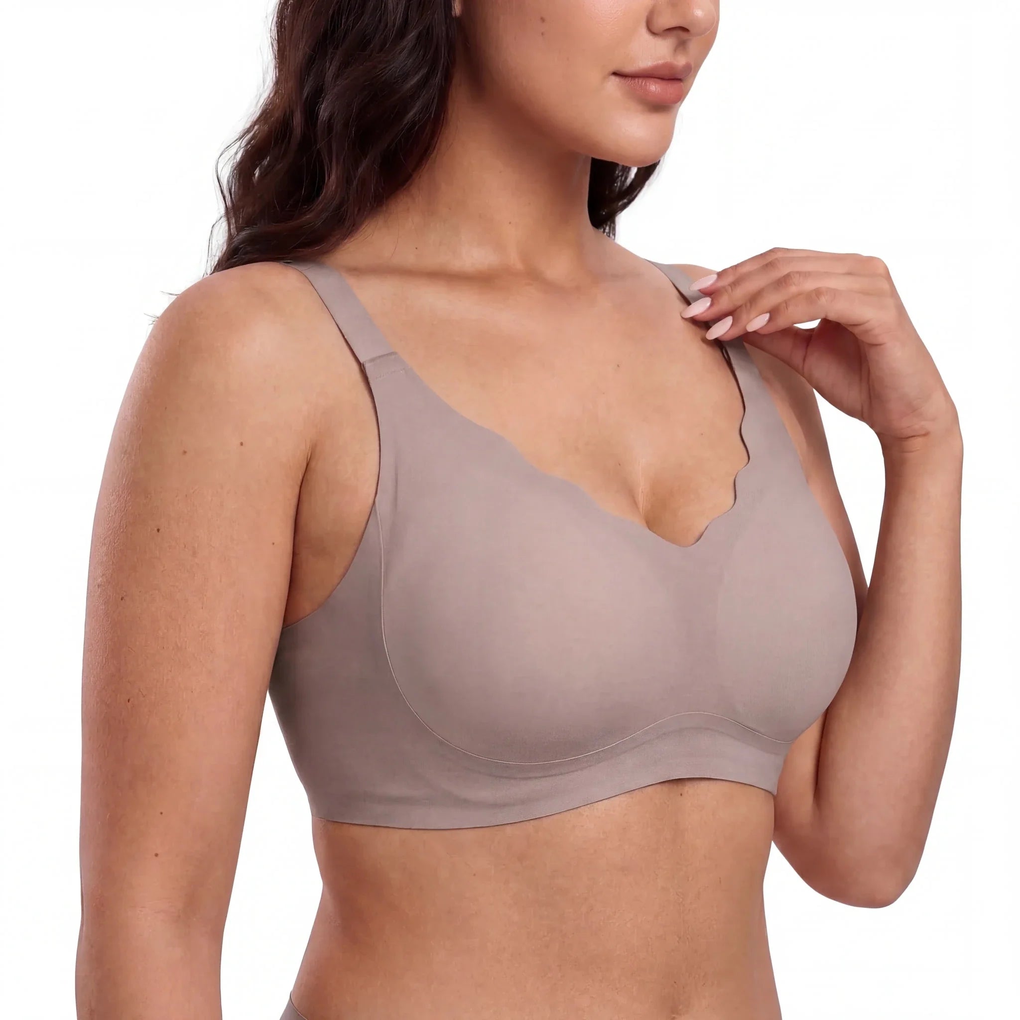 Scalloped Structured Lift Bra