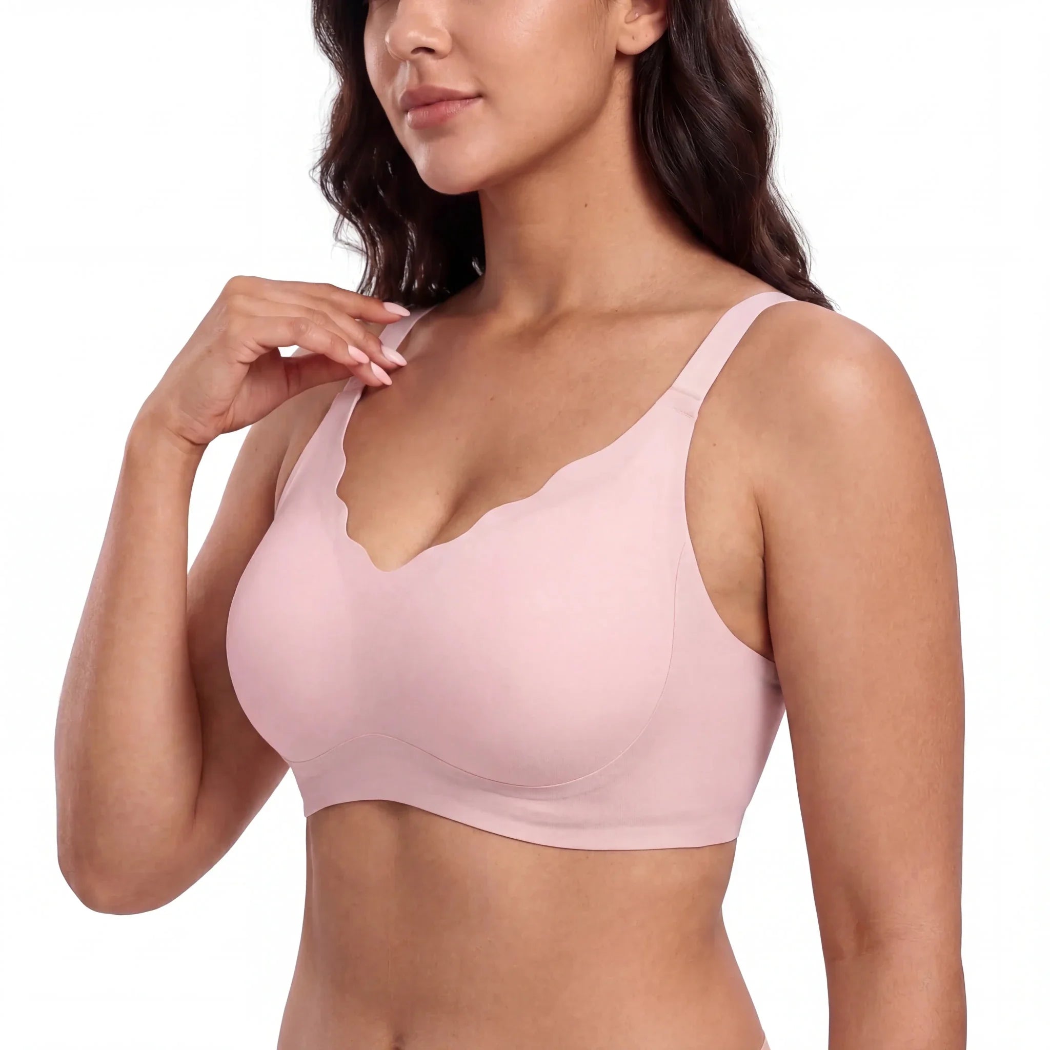 Scalloped Structured Lift Bra
