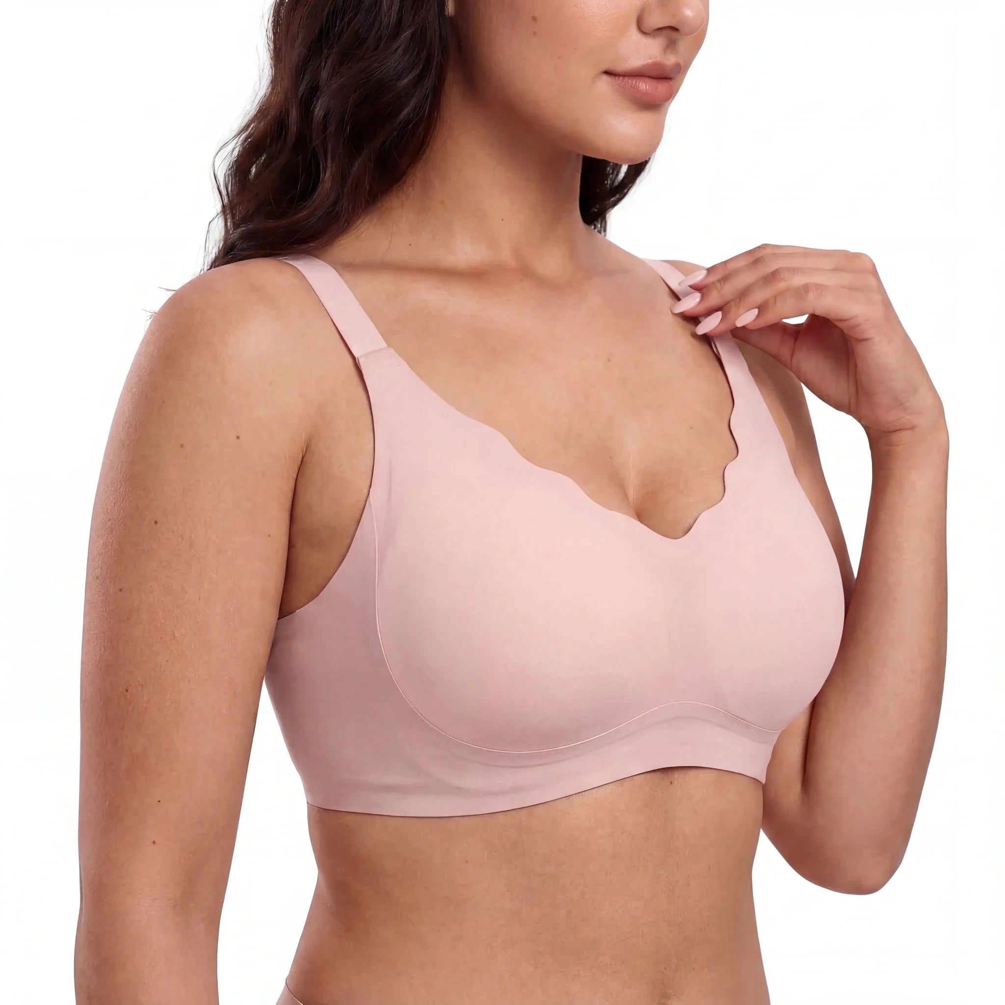 Scalloped Structured Lift Bra