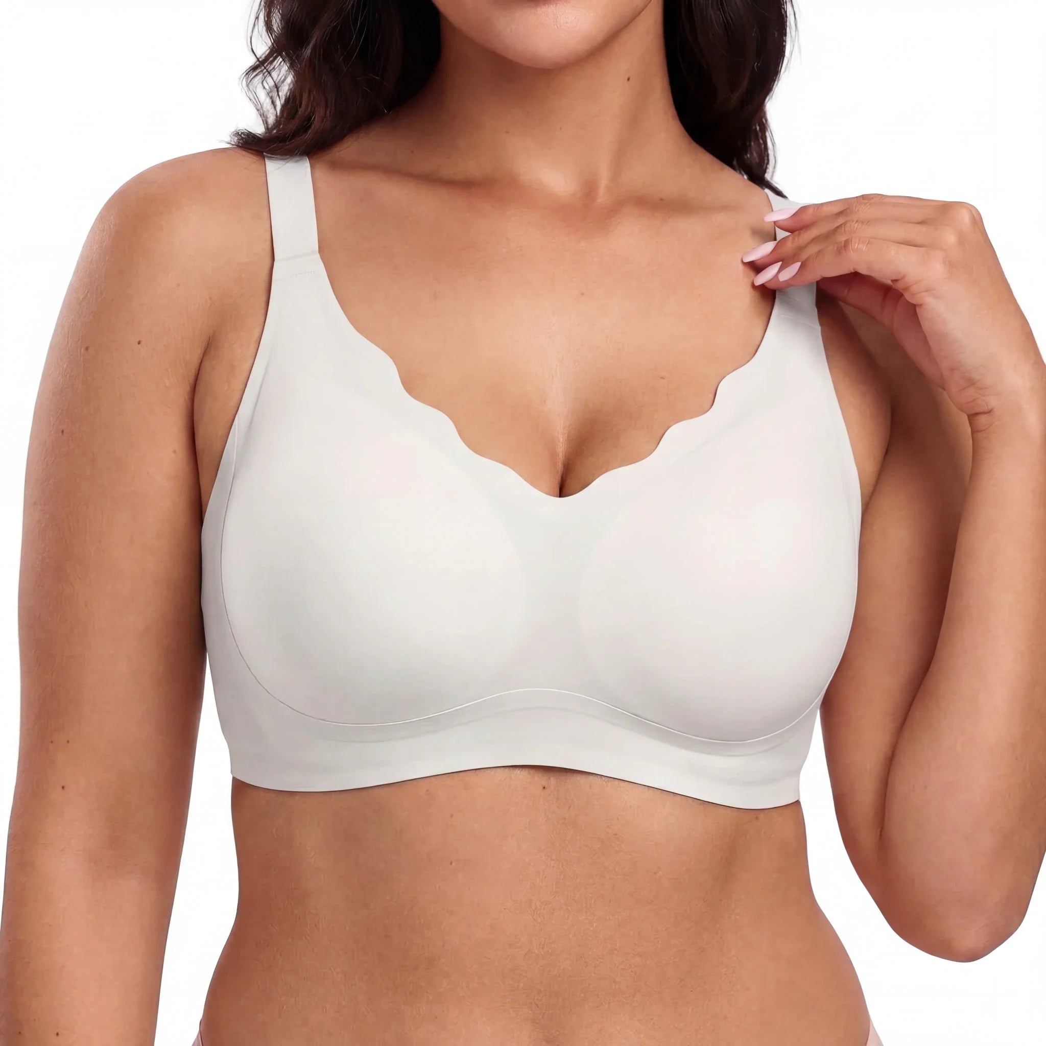 Scalloped Structured Lift Bra