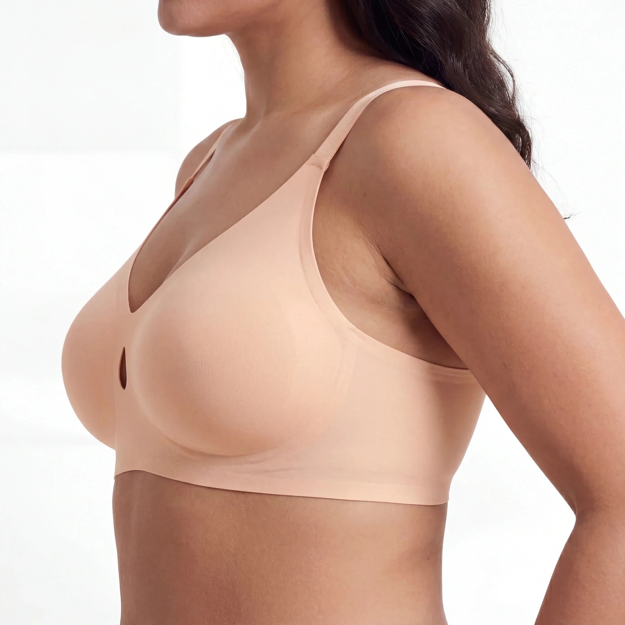 V-Neck Breathable Comfort Bra