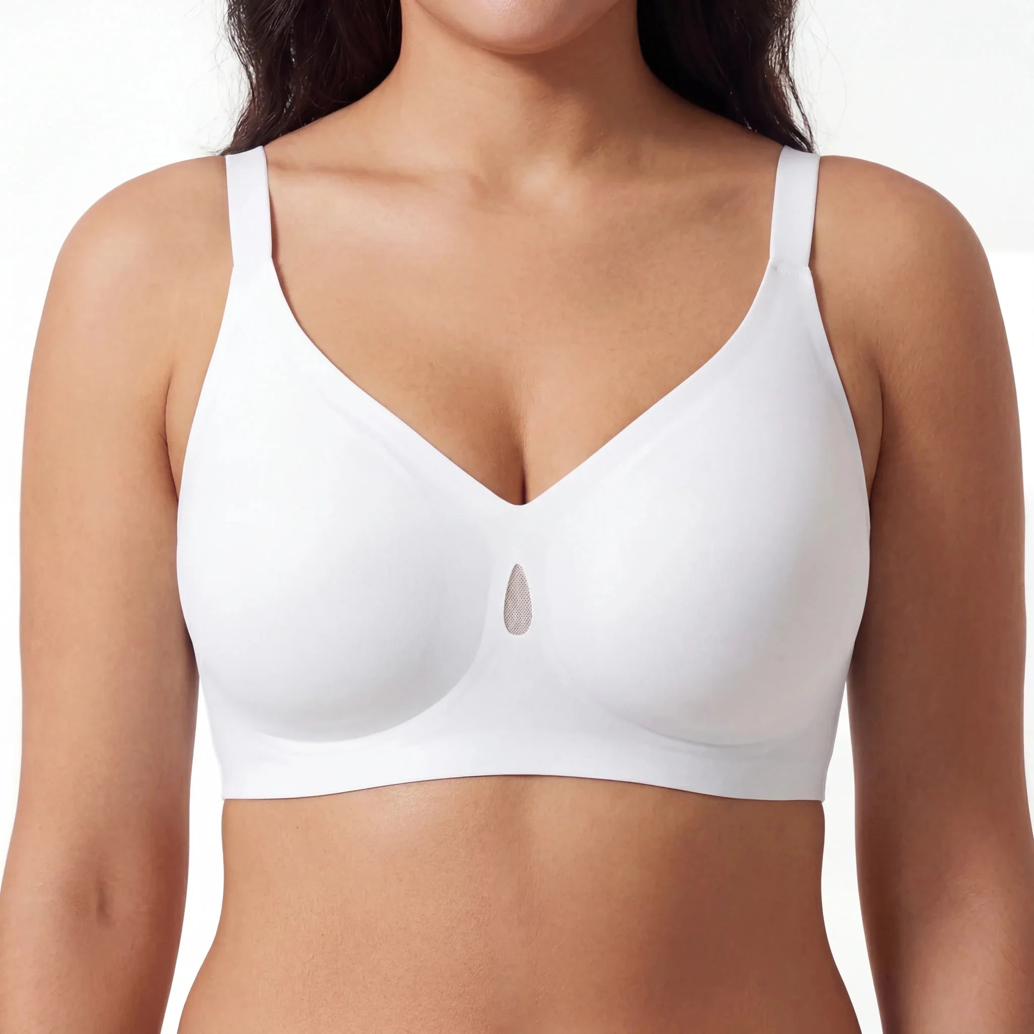 V-Neck Breathable Comfort Bra