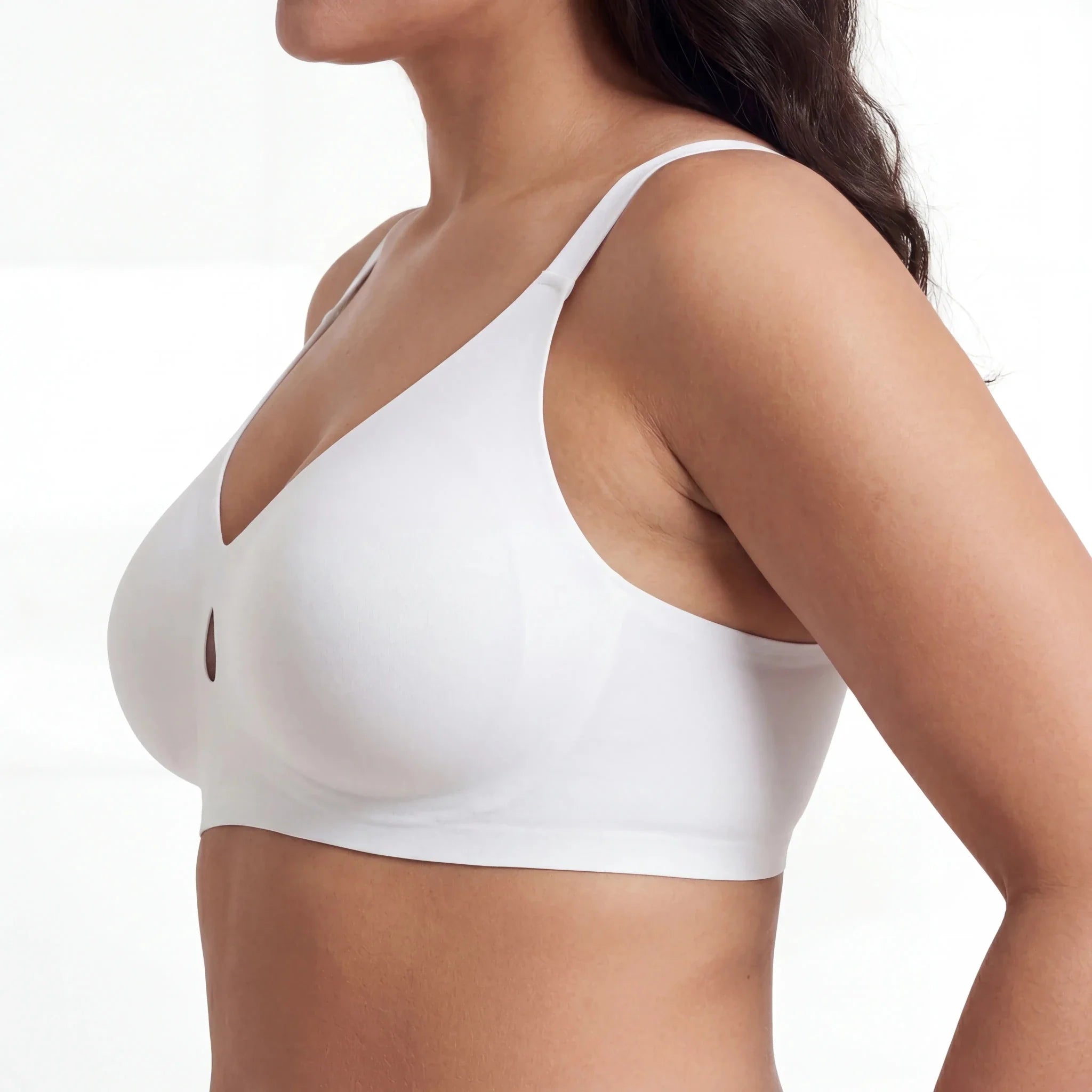 V-Neck Breathable Comfort Bra