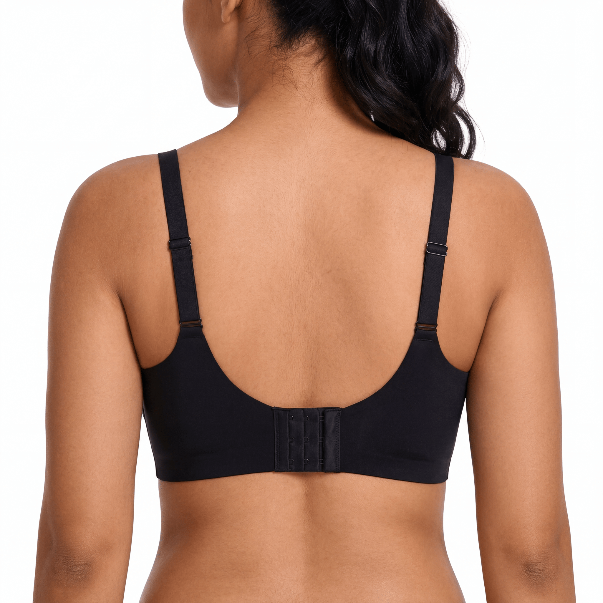 V-Neck Mesh Detail Bra
