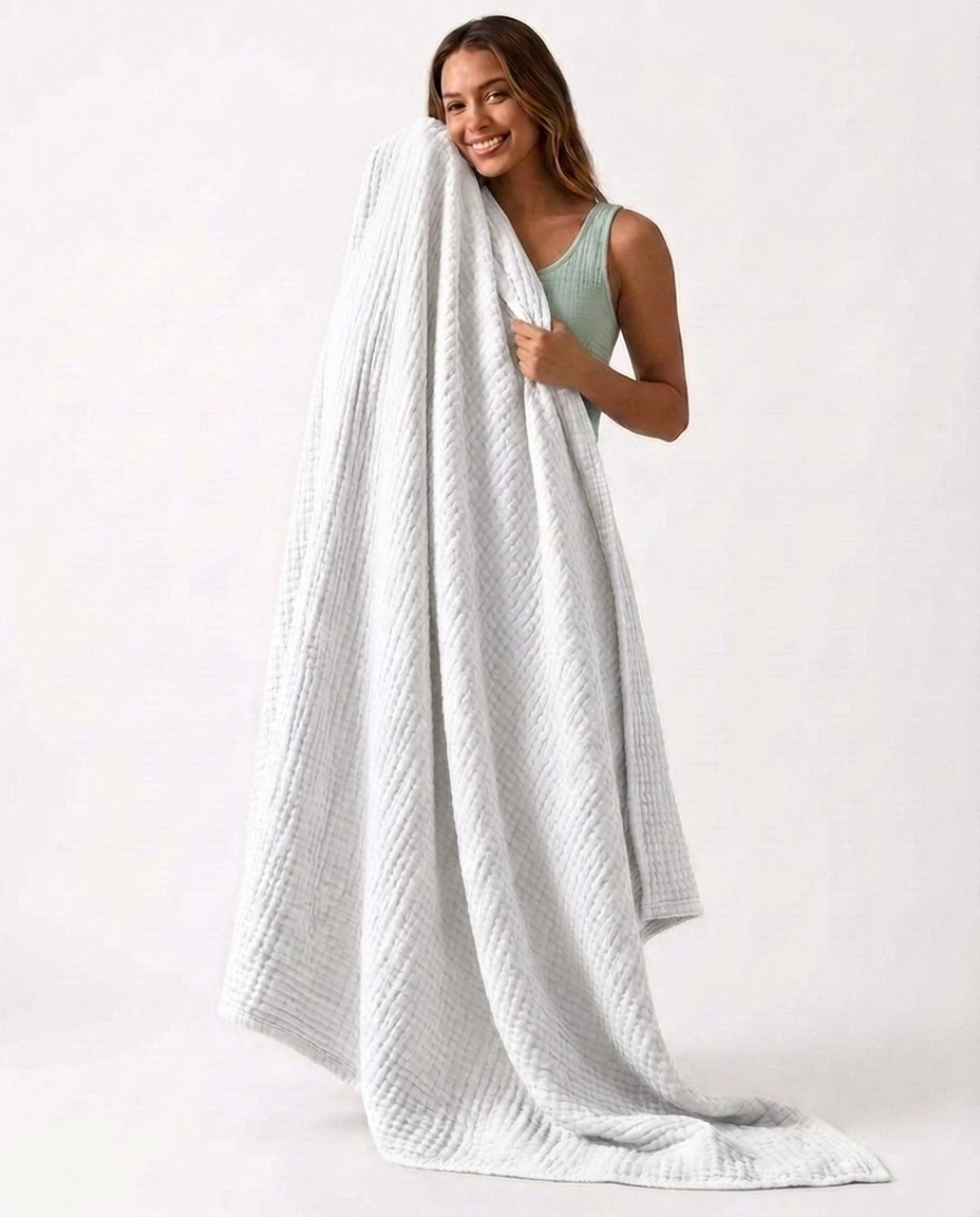 SKYNN Muslin Cotton Blanket "Secret Offer" (B1G1)